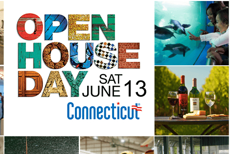 16th annual Connecticut Open House Day on Saturday, June 13th