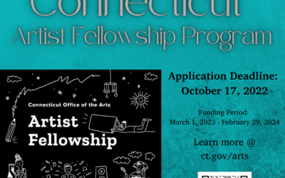 Accepting Applications to the CT Artist Fellowship Program