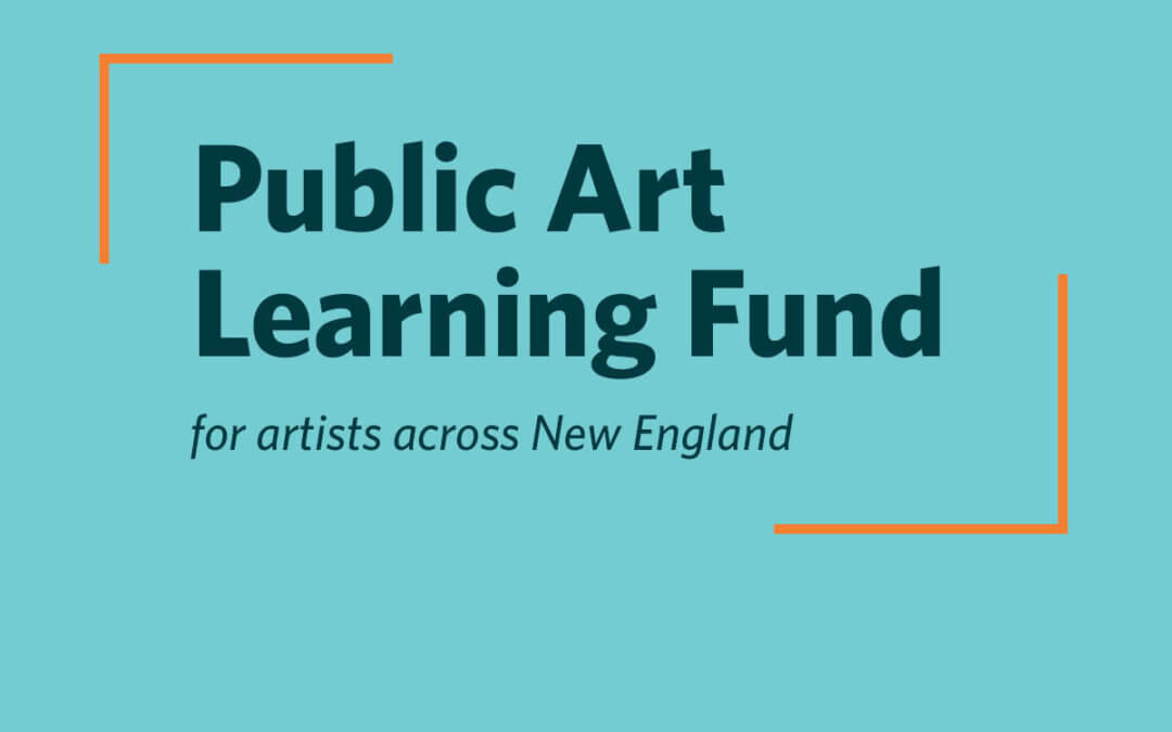 Public Art Learning Fund Grant Application  – Open Through December 19
