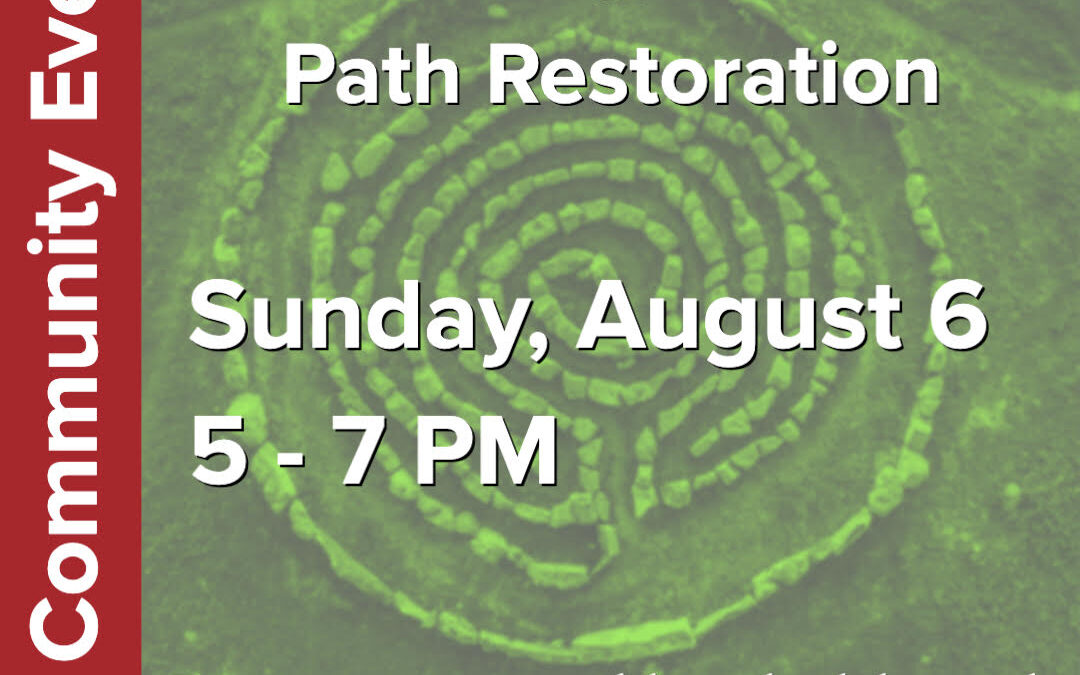 Community Labyrinth and Path Restoration at the Meetinghouse