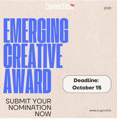 Submit Your Nomination for the Emerging Creative Award