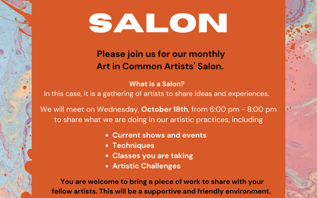 Art in Common Artists’ Salon