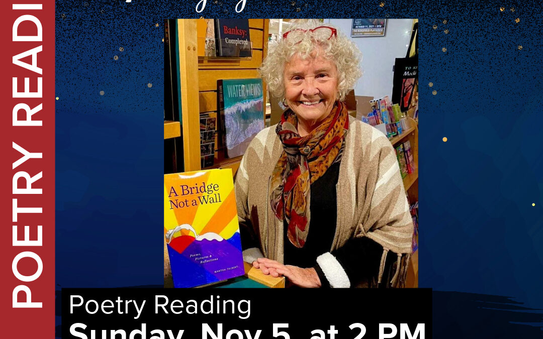 Poetry Reading with Martha Talburt at The Meetinghouse