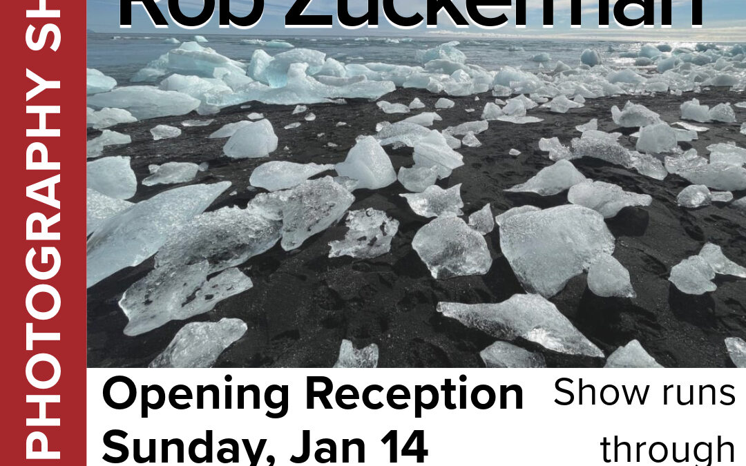 Icelandic Photographs by Rob Zuckerman on view at The Meetinghouse