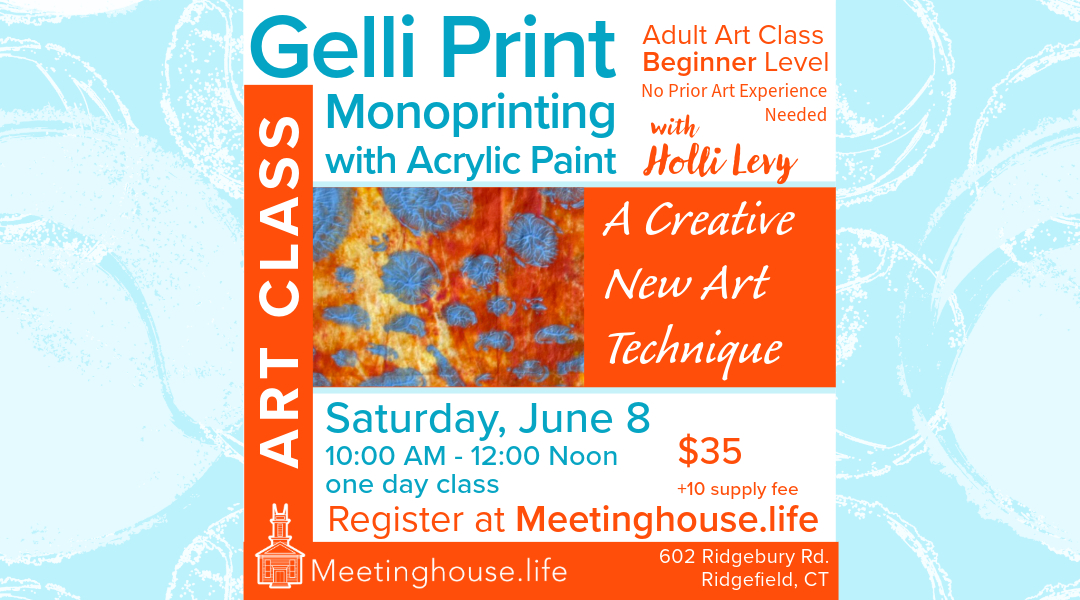 Gelli Print – Monoprinting with Acrylic Paint